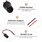 T10 W5W Car Wedge Light Bulb Socket Connector Holder Extension LED Lamp Bulb Base Holder Replacement Car Parts 6/1pcs