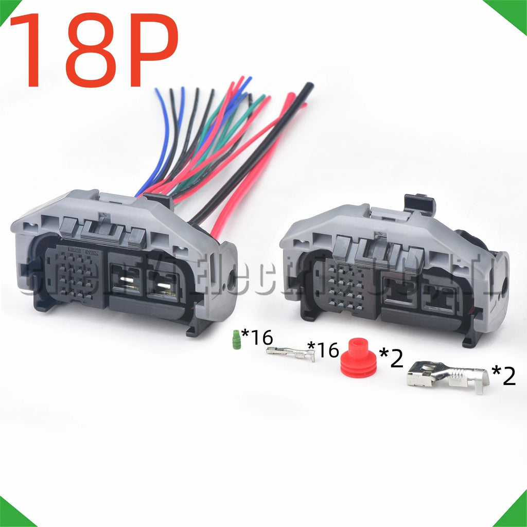 18-pin auto connector connectors steering computer module harness 90980-12573