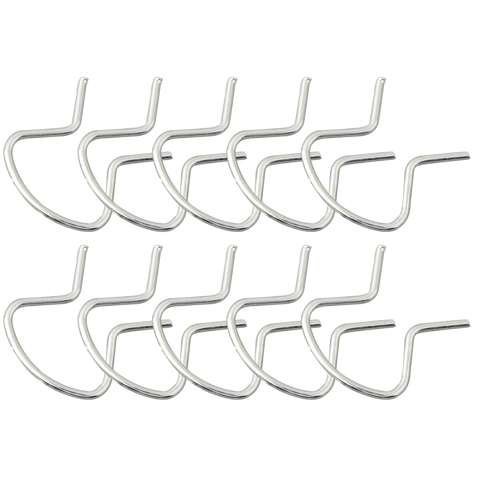 12Pcs Car Door Handle  Crank Retainer Horseshoe Clip Set For Chevrolet For Pontiac Car Horseshoe Clips Replacement Accessories