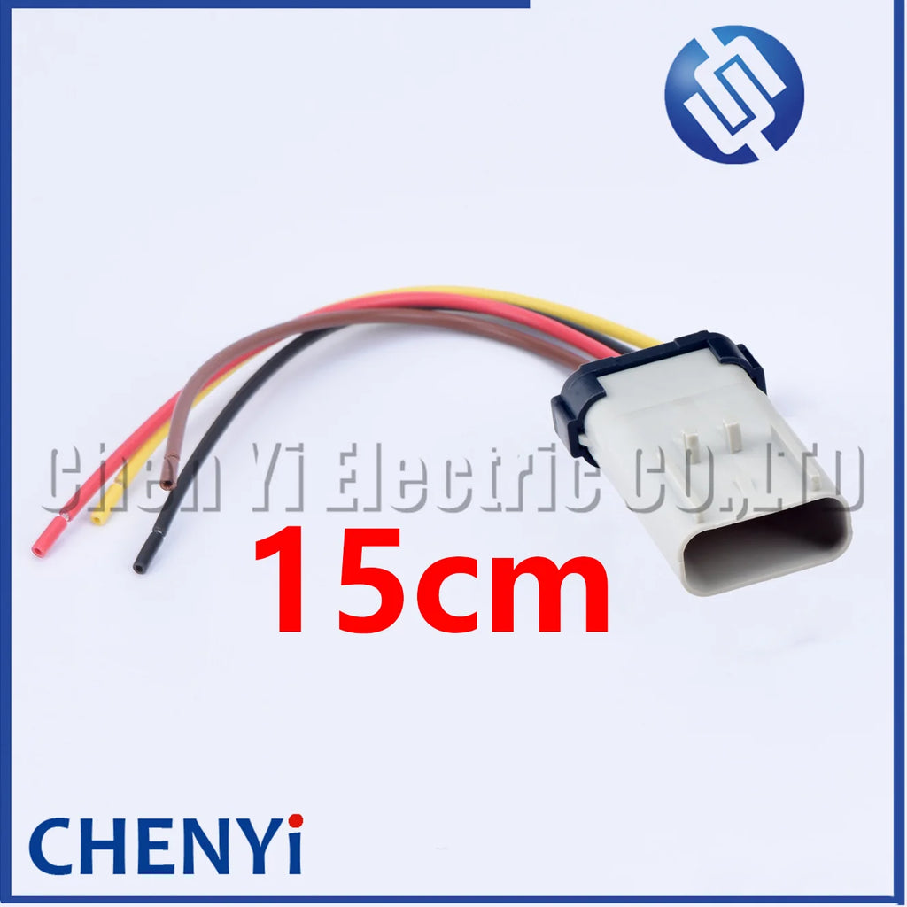 4 Pin male or female Automotive waterproof connector Fuel pump Wire harness plug 54200410 54200414 For Jeep Cummins