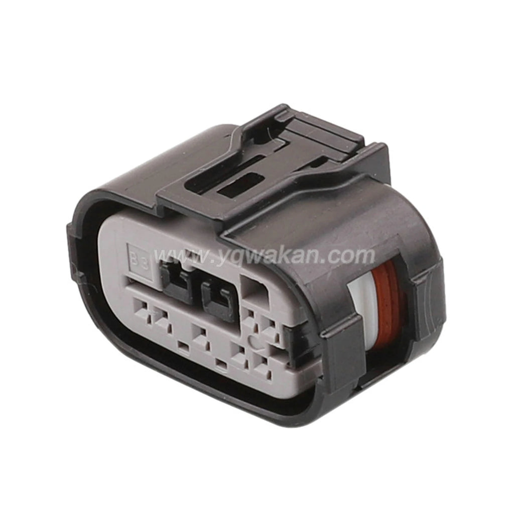 9Pin 0.6mm Female Connector Sealed Car Waterproof Automotive Wire Socket 7283-4658-30/90980-12362 Black Grey
