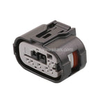 9Pin 0.6mm Female Connector Sealed Car Waterproof Automotive Wire Socket 7283-4658-30/90980-12362 Black Grey