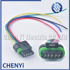 5 Pin female Auto waterproof connector LS1 LS2 High Energy Ignition Coil built-in Igniter Wire harness plug 12162825 12162830