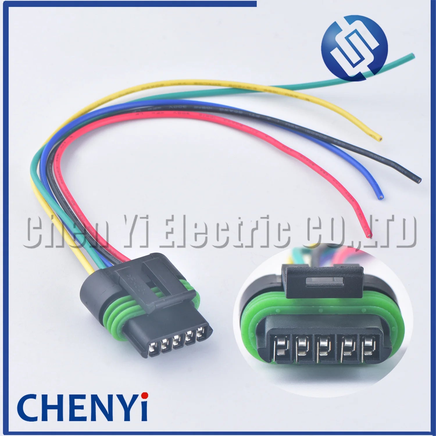 5 Pin female Auto waterproof connector LS1 LS2 High Energy Ignition Coil built-in Igniter Wire harness plug 12162825 12162830