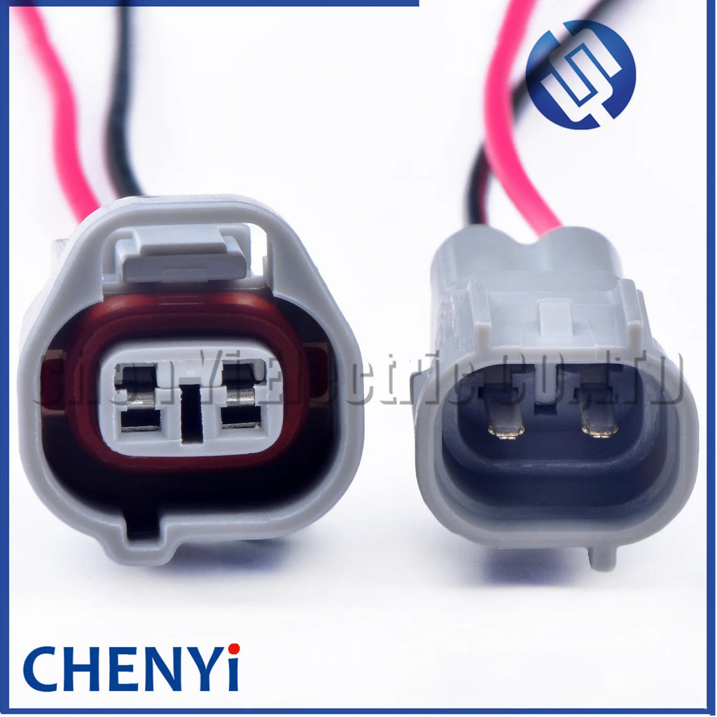 2 Pin Automotive waterproof Car fog light plug width indicator lamp connector 6189-0249 6189-0239 90980-11156 For Toyota 1JZ 2JZ