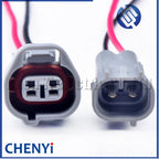 2 Pin Automotive waterproof Car fog light plug width indicator lamp connector 6189-0249 6189-0239 90980-11156 For Toyota 1JZ 2JZ