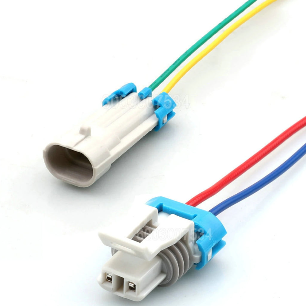 2 Pin Delphi Waterproof Jet Valve Plug Automative Male Female Connector 12162343 12052644 12052634