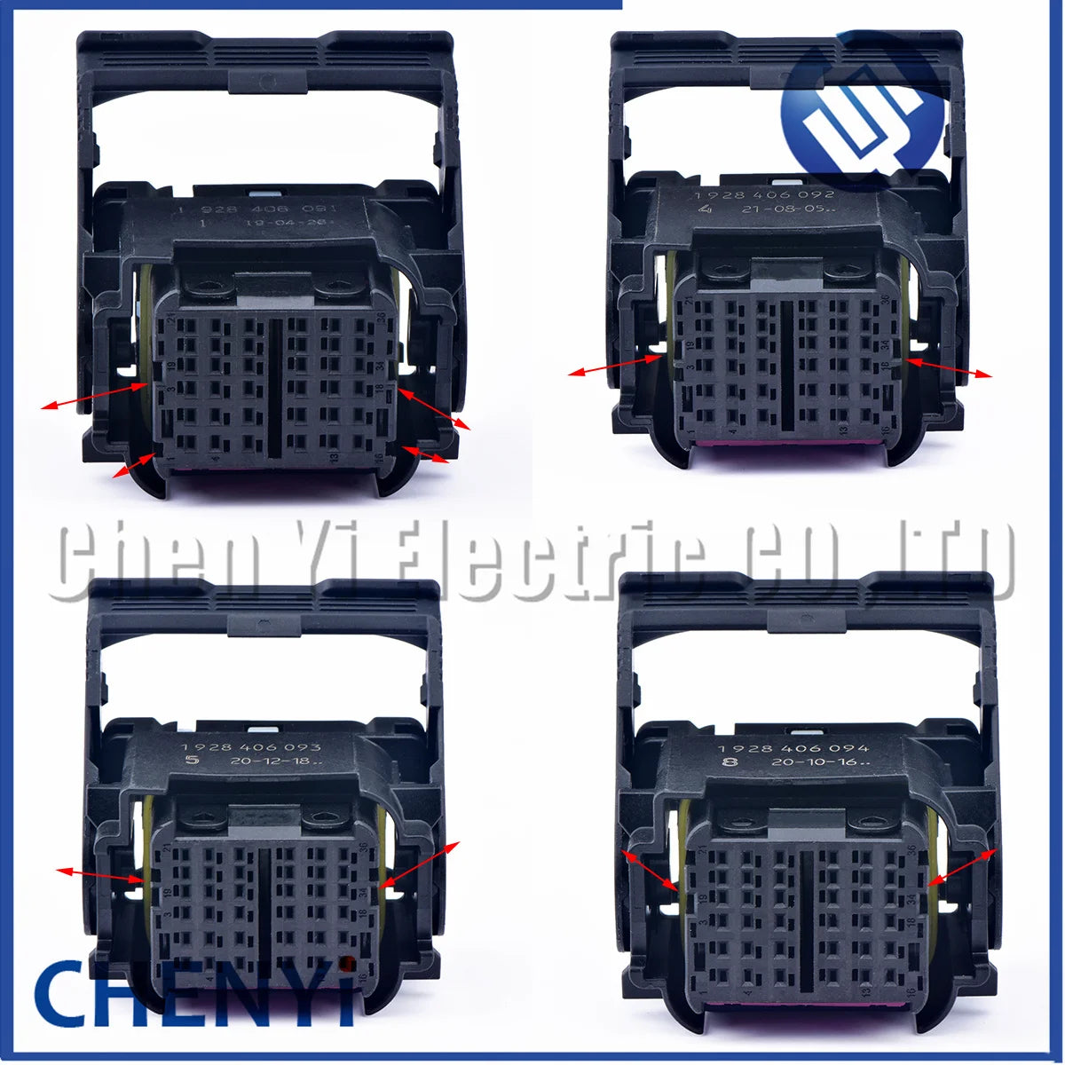 36 Pin/way Auto waterproof connector ECU Plug 1928406091 1928406092 1928406093 1928406094 NO.1 NO.4 NO.5 NO.8 For MD1