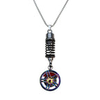 Car Wheel Shock Absorber Ornament Car Interior Rearview Mirror Pendant Car Pendant Hanging, Halloween, Christmas Gift Amagi
