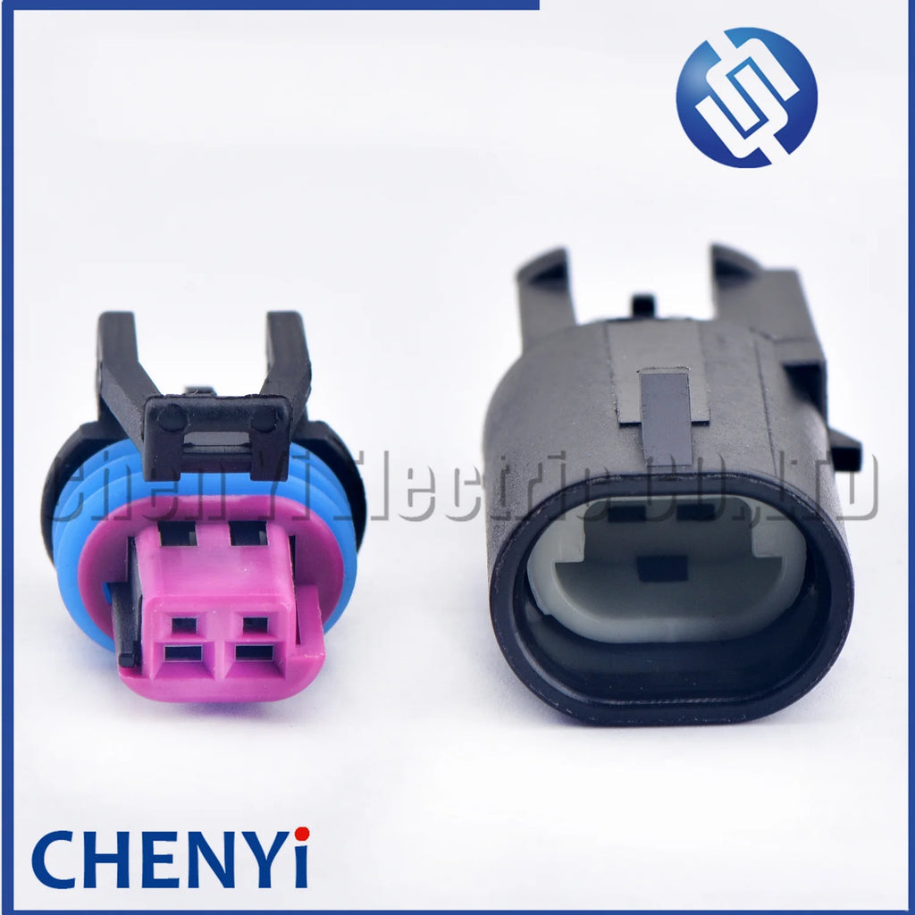 2 Pin Car water temperature sensor connector Turn signal warning light plug 15449028 13543639 For cadillac Buick Chevrolet