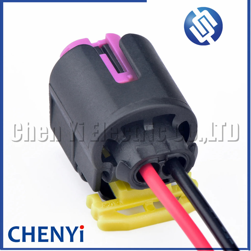 2 Pin Auto waterproof connector Crankshaft position sensor Fuel injector Wire harness plug 1928A00152 For Hyundai GDI Kia Suzuki