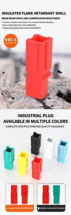 40/90/200/500Pcs/Box  Single Pole Plug 30A High Current Connector - PP Battery Forklift Power Terminals Bulk Pack