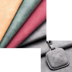 New Leather 4 Buttons Car Remote Key Case Cover for Zeekr 001 X 2021 2022 2023 for ZEEKR 001 009 Full Protector Fob Keychain