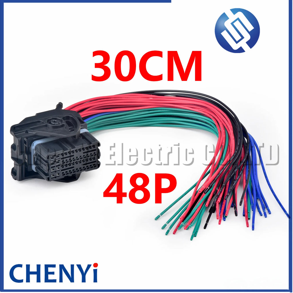 48 Pin (40S+8B) female Automotive engine ecu connector PPI0001495 PPI0001494 Wire harness plug 13956455 For Nissan Infiniti