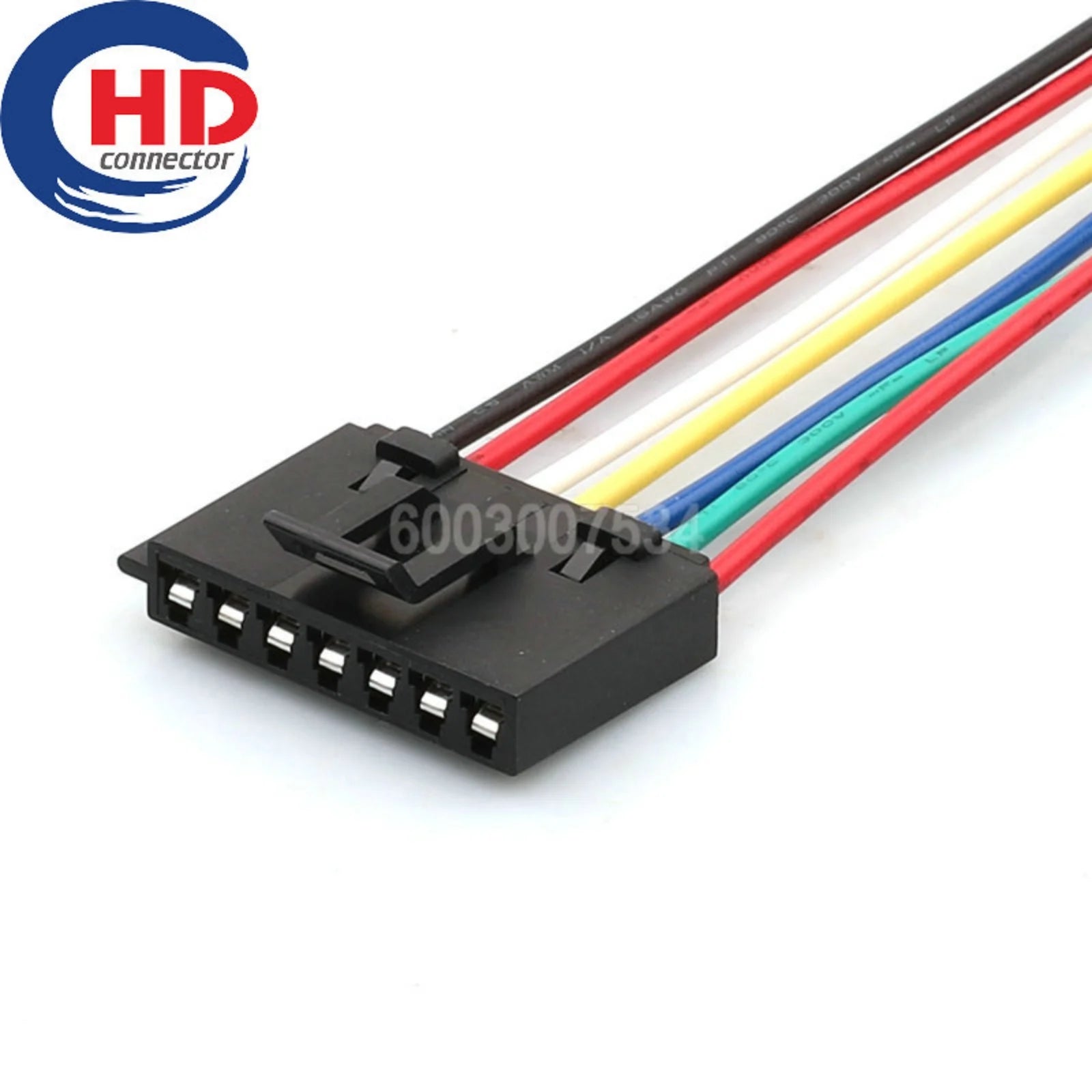 7 Pin 12052854 Automobile Air Conditioning Fan Resistance Unsealed Socket Wiring Harness Female Connector