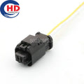 2 Pin Connector Unsealed  Series Female Connector Cable Plug Motorcycle Electrical Harnesses Wiring Harness 1-1801175-1
