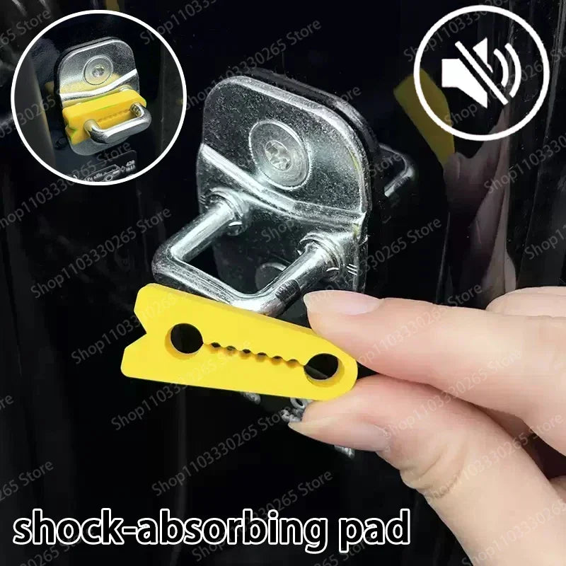 Universal Car Door Lock Damper Buffer Car Shock-proof Muffler Pad Car Door Shock-absorbing Car Door Anti-collision Pad Amagi