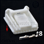 8 Pin Auto connector Sunshade switch Automatic parking switch Stop lamp plug 1746875-1 90980-12558 1376368-1 For Toyota LEXUS