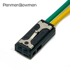 1 Set 2 Pin Auto High Pitched Speaker Ambient Brake Light Microphone Plug Connector Wire Harness With Cable 4B0972623 8E0972763