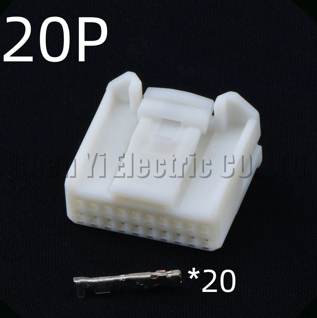 20-Pin Wire Harness Harness Player Connector Audio vehicle central control Toyota Nissan