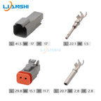 DT06-2S DT04-2P Deutsch male/Female connector 2pin waterproof connector LED spotlight harness plug