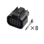 waterproof connector New energy vehicle electric air conditioning PTC heater 8pin plug fitting terminal DJ70823-1.5-11