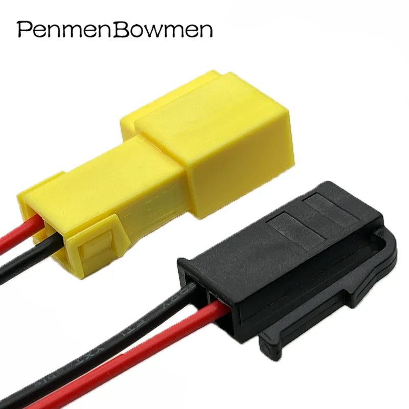 1 Set 2 Pin 2.8mm Car Inner Chamber Light Electrical Cable Connectors Female Male Wire Harness Plug 191906231A 1H0906712