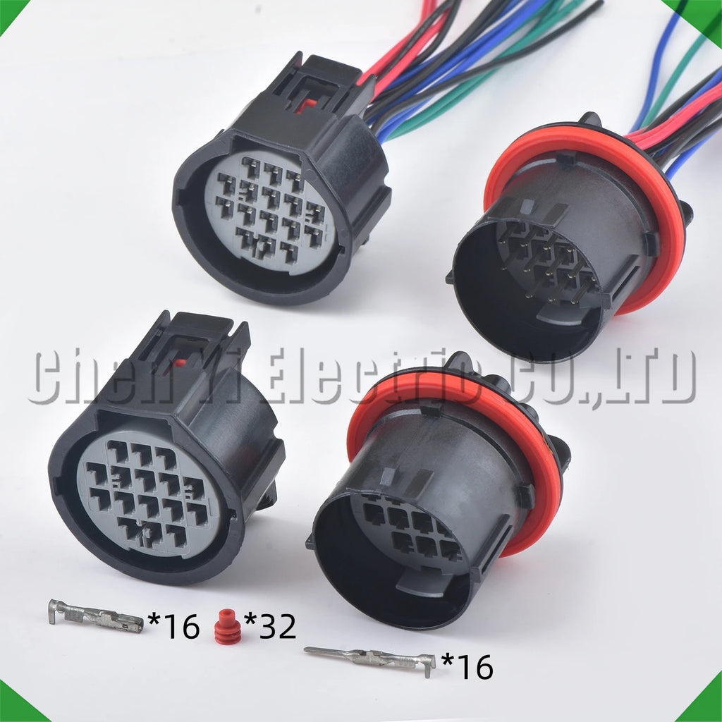 16-Pin Auto Connector Connector Automotive Connector headlight harness headlight headlight
