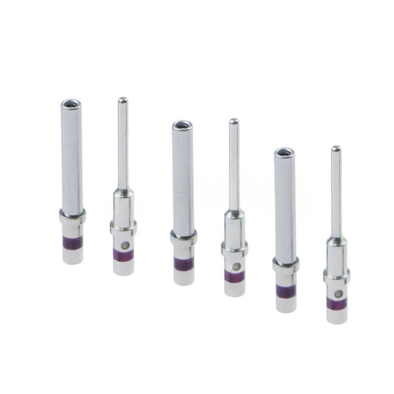 10pcs 0460-010-20141 Tubular purple ring DTM machine-pressed terminal pin spring 0462-005-20141