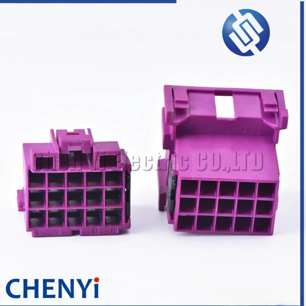 15 Pin Automobile power amplifier Connector Automotive Audio Amplifier Plug Wire Harness Socket 1-967623-1 1-967628-1