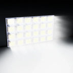 T10 5050 3030 LED Interior Panel Car White Light Reading Lamp Universal Car Trunk Roof Dome Bulb 48 24 12 SMD Lights 12V