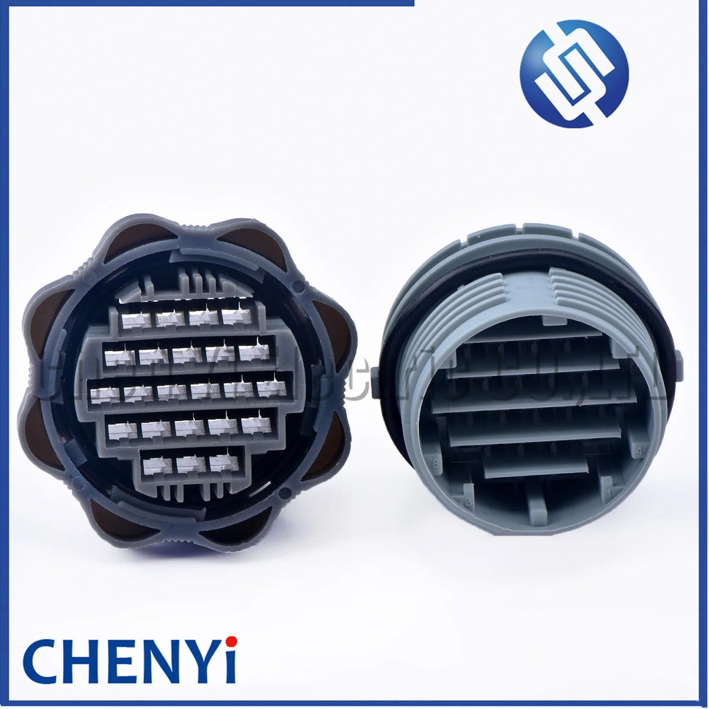 23 Pin grey male or female Car Door body plug instrument connector For Peugeot 206 207 Citroen Picasso Xsara Sienna Elysee C2