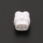 2 PIN AC Assembly White Car 2mm Male Female Waterproof Connector Automobile Foglight Electric Wiring Socket