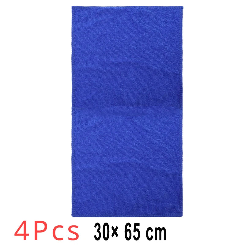 20/1pcs Car Wash Microfiber Towels Soft Drying Cloth Hemming Washing Towel Universal Automatic Motorcycle Vehicle Cleaning Tools