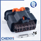 6 Pin Auto Ignition Coil connector Car Throttle Valve Plug F843700 F743700 F943700 For Peugeot 301 308 408 Citroen C3 C4 Elysee