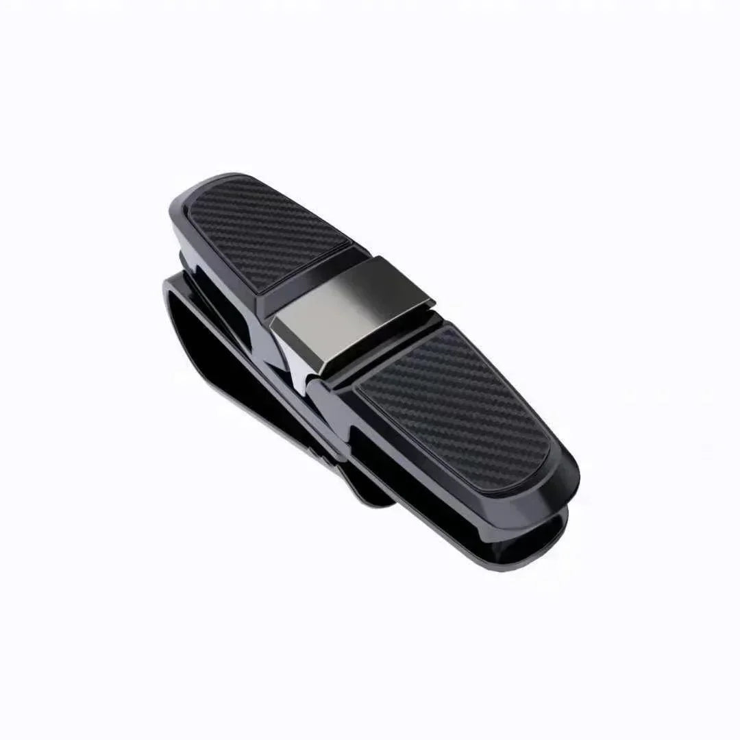Car Glasses Case Universal Car Sun Visor Glasses Holder Sunglasses Clip Card Ticket Eyeglasses Holder Auto Interior Amagi