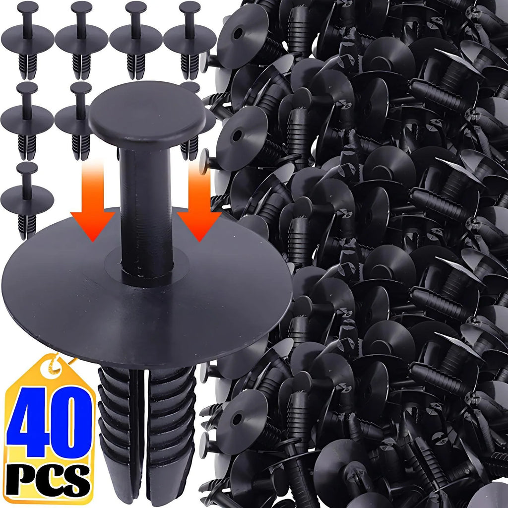 Car Bumper Moulding Clip Retainer Push Pin Rivet Fastener for BMW Mercedes Benz 3 5 7 Series Side Skirt Wheel Arch Trim Panel