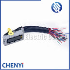 Engine ECU DCU Computer Board Wiring Plug Socket 1-1418883-1 2-1718324-1 2-1418883-1 1-1394453-1 1-1718324-1 For Volvo DH4 D13C
