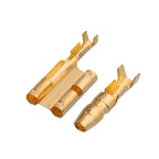 50 sets of bullet wire pair connector cold press quick terminal one drag three pluggable male and female pair