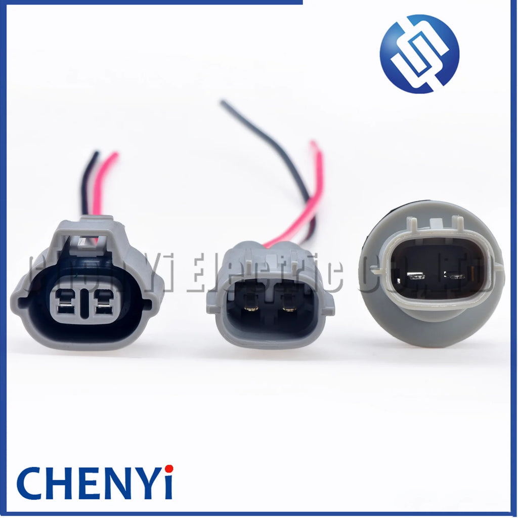 2 Pin Auto connector Car Light Base T10 T15 Halogen Bulb Socket Lamp Holder harness plug 8161512590 90075-60001 For Honda Toyota