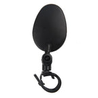 2pcs Adjustable Rotate Bicycle Auxiliary Rearview Mirror Handlebar Mount Wide-Angle Convex Cycling Rear View Mirrors Accessories