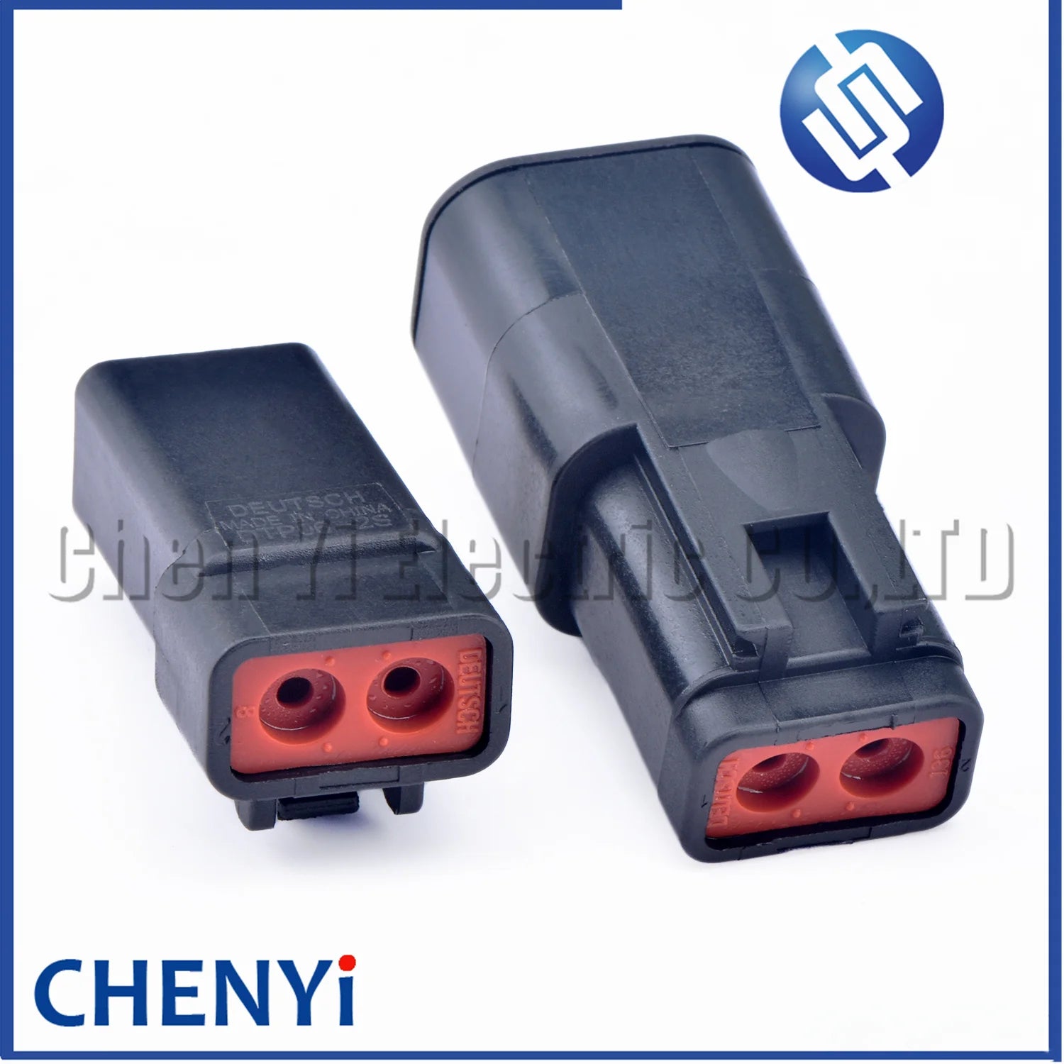 2 Pin DTP series BLACK  Automotive waterproof connector Wire harness plug DTP06-2S DTP04-2P DTP06-2S-E004 DTP04-2P-E004 with Pin