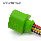1 Set 6 Pin Auto Taillight Throttle Plug Connector with Cable Electronic Waterproof Harness For 4H0973713C 42505600 42515600