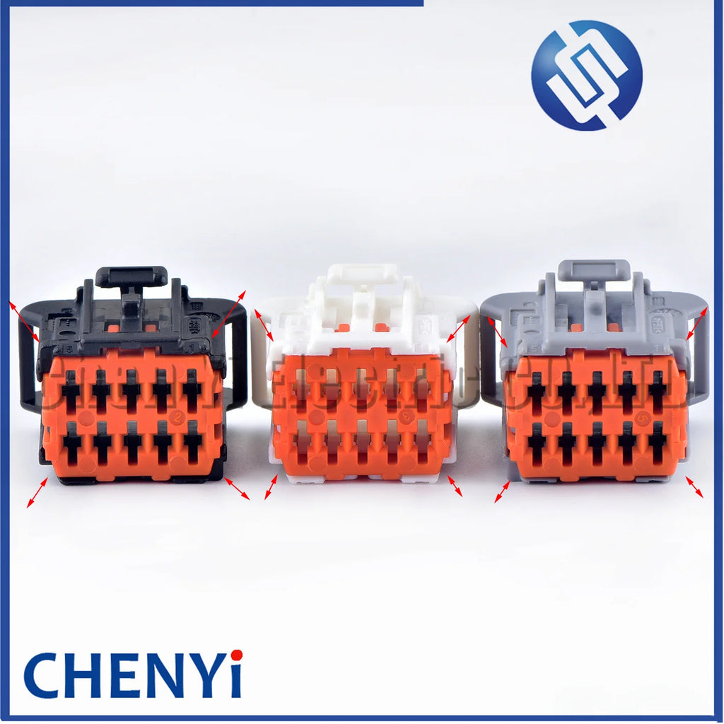 10 Pin Female Auto fuse box Electrical Wire Connector Body module plug 98816-1011 98823-1011 98823-1010 For Peugeot Citroen