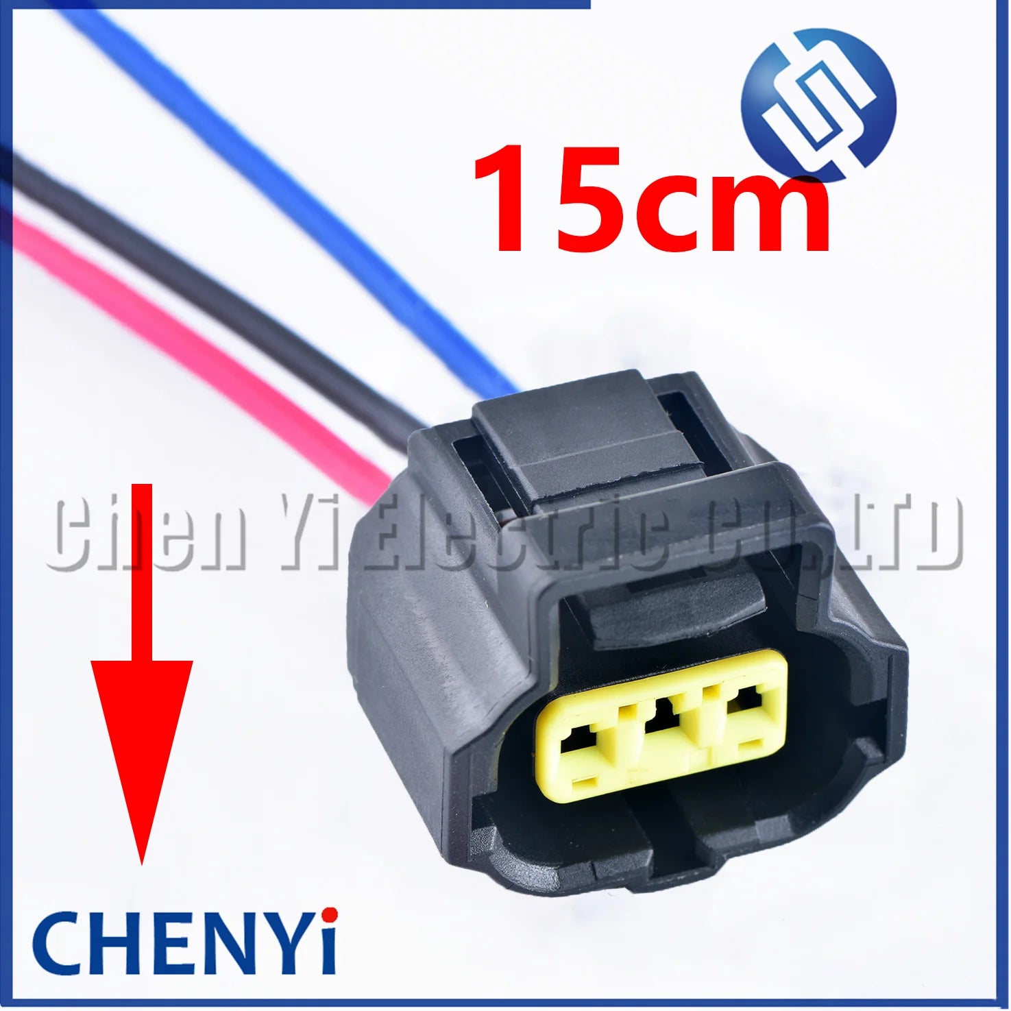 3 Pin female Automobile waterproof SSC Clutch speed sensor plug Generator Connector 184032-1 184034-1 184311-1 For Ford Focus