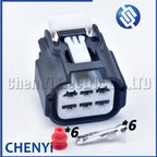 6 Pin Automobile waterproof connector Headlamp fog lamp plug 6189-7535 6189-7534 For Chevrolet Sail Chang'an Auchan CS55 CS75