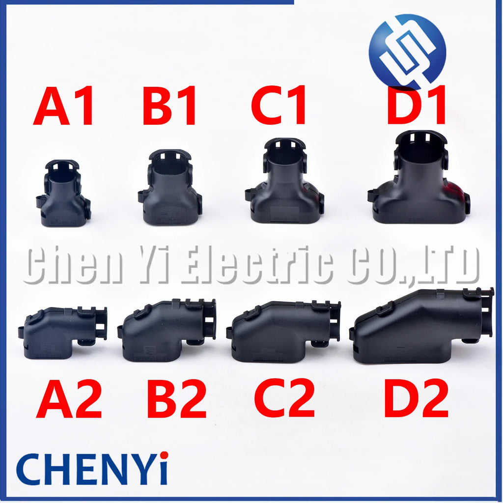 Connector electric wire back cover protective shell Fixed Wire Group Bent Tail Buckle 1670057-1 1670364-1 1563110-1 1670865-1