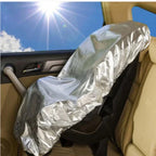 Car Seat Baby Seat Sun Shade Protector For Children Kids Aluminium Film Sunshade UV Protector Dust Insulation Cover Tools Amagi