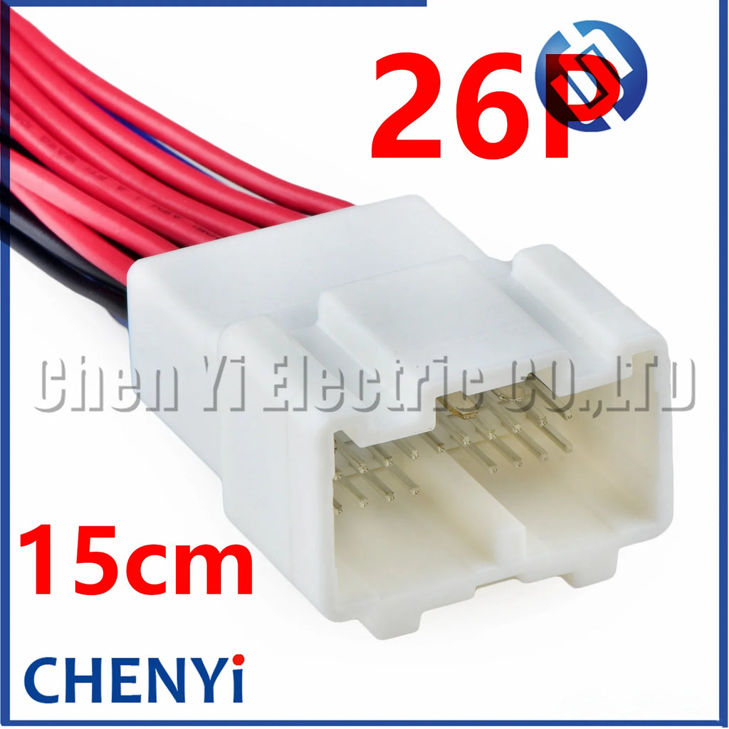 26 Pin Automotive connector ECU controller wiring harness plug 90980-12561 1318757-1 1746863-1 ST730676-3 For Toyota