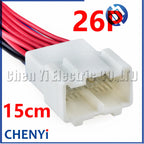 26 Pin Automotive connector ECU controller wiring harness plug 90980-12561 1318757-1 1746863-1 ST730676-3 For Toyota